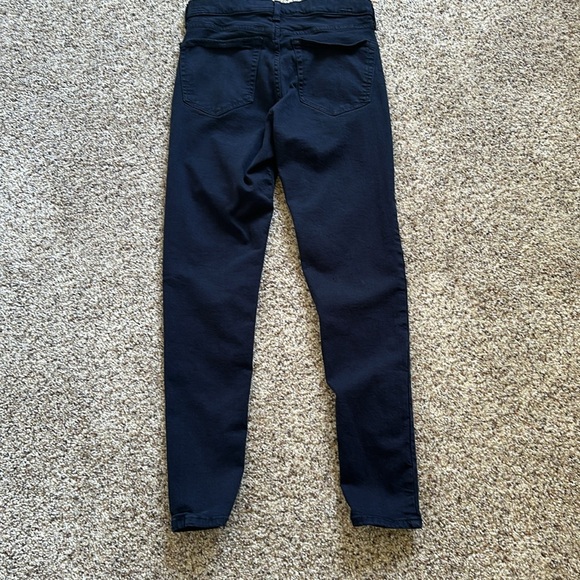 Topshop Moto Skinny Stretchy Jeans In Black Waist 28 length 30 - Picture 7 of 9